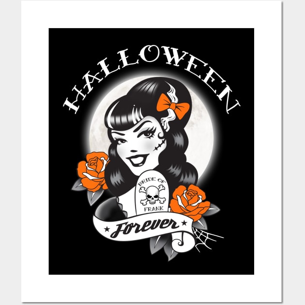 Halloween Forever Wall Art by Gothic Rose